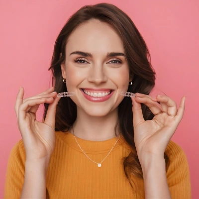 Modern removable clear aligners for a comfortable smile correction